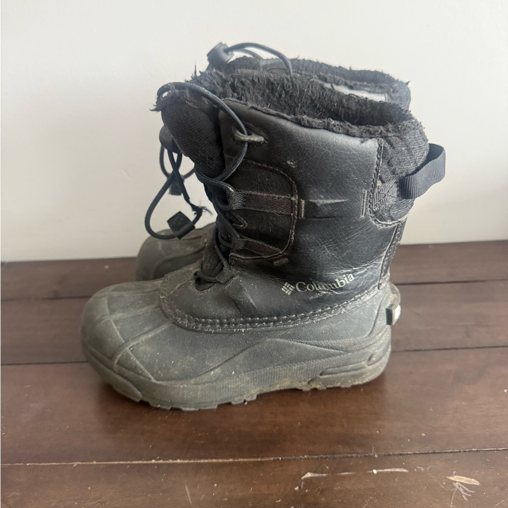 Columbia Kids Waterproof 400g Insulated Snow Boots Black Duck Boots